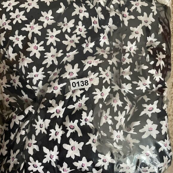 Rebecca Taylor Floral Long Sleeve Top Size 2 - Picture 6 of 6